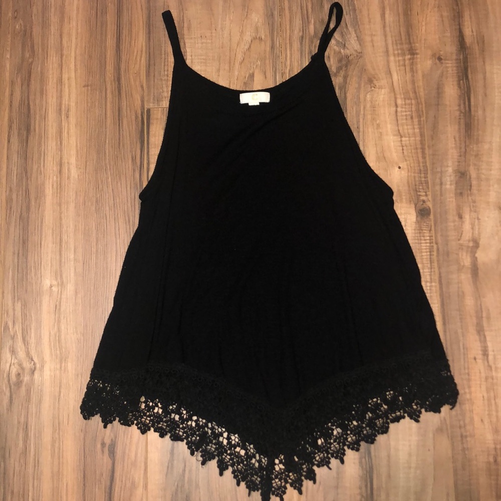 Small black tank
